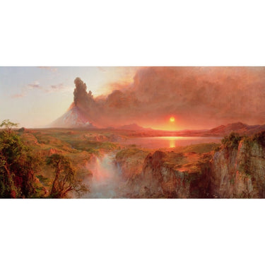 Famous Mountain Landscape Canvas